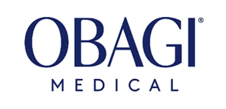 Obagi Medical skincare partner logo displayed on The Axis Clinic London website.
