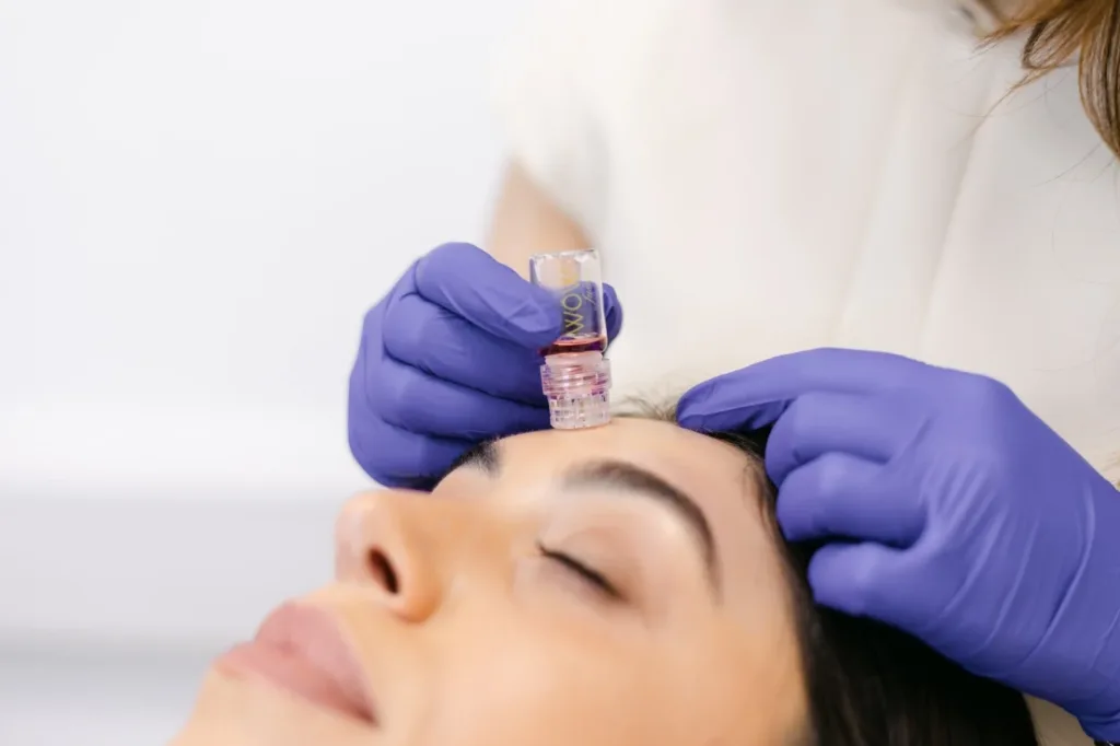 WOW Fusion treatment being performed at The Axis Clinic London