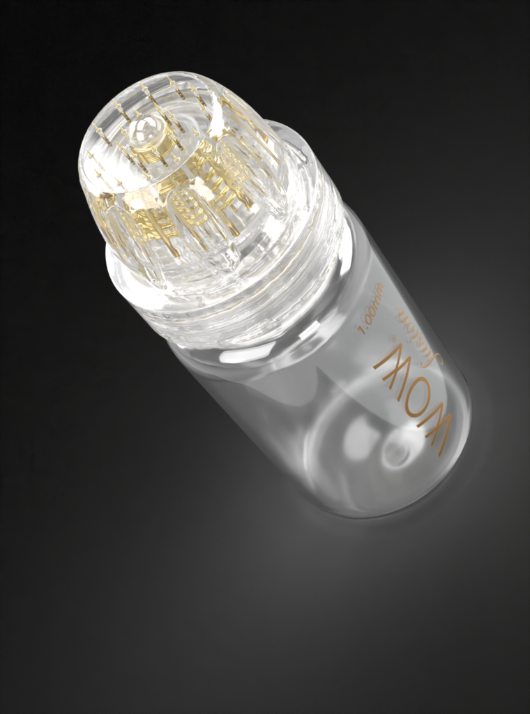 WOW Fusion vial used for personalised mesotherapy at The Axis Clinic London